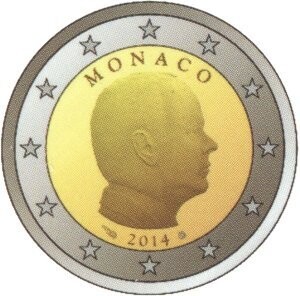 Monako 2 € 2014 Albert