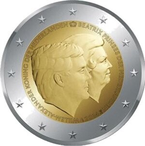 Niederlande 2 € 2014 Doppelportrait Niederlande 2 € 2014 Doppelportrait