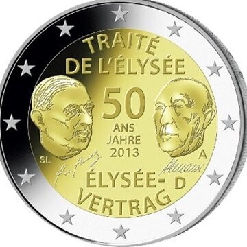 Deutschland 2 € 2013 Élysée-Vertrag 