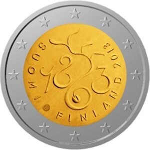 Finnland 2 € 2013 Parlament von 1863