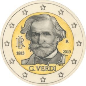 Italien 2 € 2013 Verdi