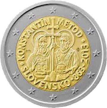 Slowakei 2 € 2013 Kyrill+Method Slowakei 2 € 2013 Kyrill+Method