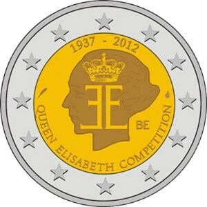Belgien 2 € 2012 Musikwettbewerb Belgien 2 € 2012 Musikwettbewerb