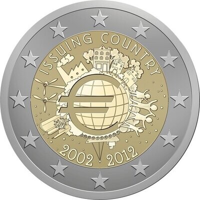 Luxemburg 2 € 2012 Bargeld