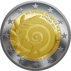 Griechenland 2 € 2011 Special Olympics Griechenland 2 € 2011 Special Olympics