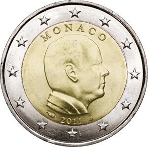 Monako 2 € 2011 Albert