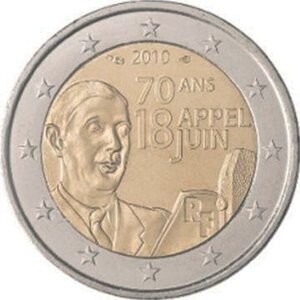 Frankreich 2 € 2010 Appel vom 17. Juni Frankreich 2 € 2010 Appel vom 17. Juni