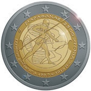 Griechenland 2 € 2010 Marathon
