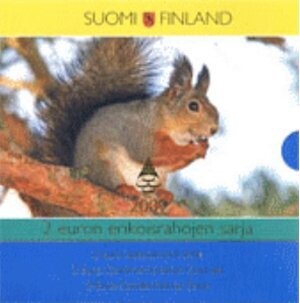 Finnland 2 € Sondersatz 2004-2009 (7 Münzen) Finnland 2 € Sondersatz 2004-2009 (7 Münzen)