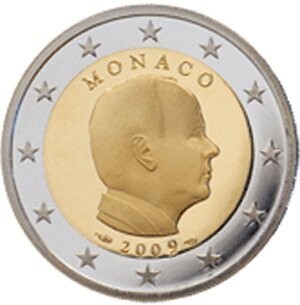 Monako 2 € 2009 Albert