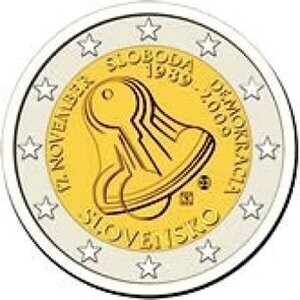 Slowakei 2 € 2009 Demokratie Coincard