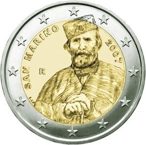 San Marino 2 € 2007 Garibaldi