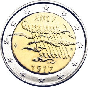 Finnland 2 € 2007 Unabhängigkeit