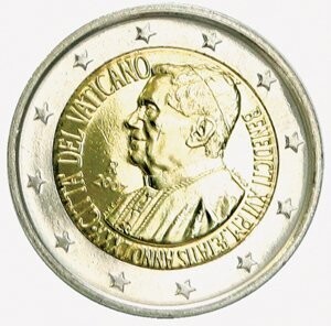 Vatikan 2 € 2007 Geburtstag Benedikt Vatikan 2 € 2007 Geburtstag Benedikt