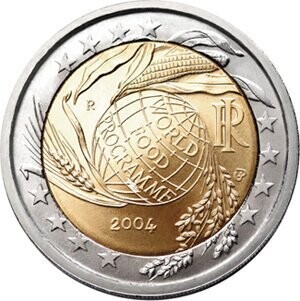 Italien 2 € 2004 FAO