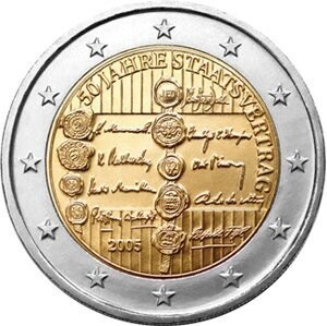 Österreich 2 € 2005 Staatsvertrag Österreich 2 € 2005 Staatsvertrag