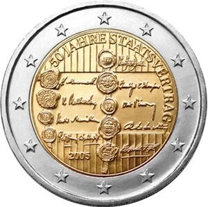 Österreich 2 € 2005 Staatsvertrag
