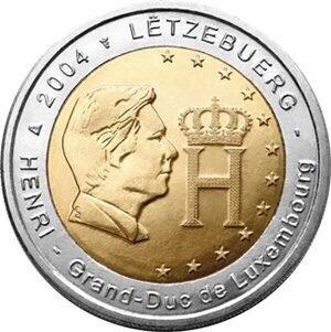 Luxemburg 2 € 2004 Henri