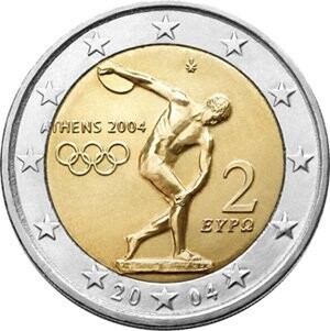 Griechenland 2 € 2004 Olympiade Athen