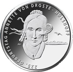 BRD 20 € 2022 von Droste-Hülshoff Pol. Platte
