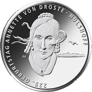 BRD 20 € 2022 von Droste-Hülshoff Stgl. BRD 20 € 2022 von Droste-Hülshoff Stgl.
