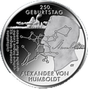 BRD 20 € 2019 Alexander von Humboldt Pol. Platte