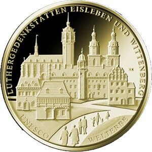 BRD 100 € Gold 2017 "Eisleben/Wittenberg"