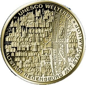 BRD 100 € Gold 2016 BRD 100 € Gold 2016 "Altstadt Regensburg"