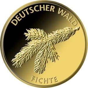 BRD 20 € Gold 2012 BRD 20 € Gold 2012 "Die Fichte"