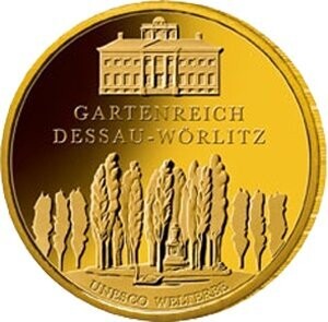 BRD 100 € Gold 2013 BRD 100 € Gold 2013 "Dessau-Wörlitz"