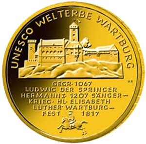 BRD 100 € Gold 2011 BRD 100 € Gold 2011 "Wartburg"
