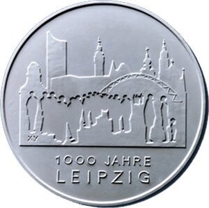 BRD 10 € 2015 "1000 Jahre Leipzig" (J 599) Stgl.