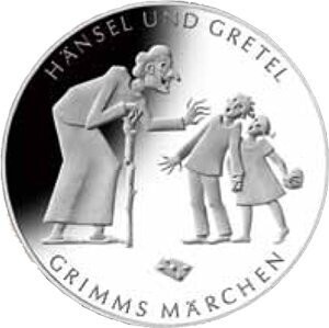 BRD 10 € 2014 "Hänsel und Gretel" (J 585) Pol. Platte