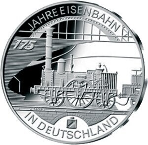 BRD 10 € 2010 BRD 10 € 2010 "175 Jahre Eisenbahn" (J 556) Stgl.