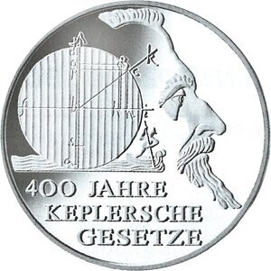 BRD 10 € 2009 BRD 10 € 2009 "Johannes Kepler" (J 543) Stgl.