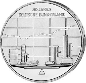 BRD 10 € 2007 "Bundesbank" (J 530) Stgl.