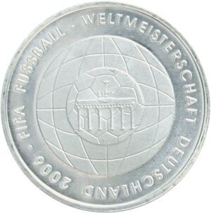 BRD 10 € 2005 "Fußball-WM" (J 511) Pol. Platte