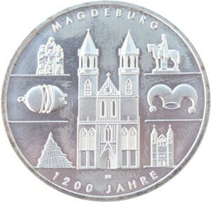 BRD 10 € 2005 "Magdeburg" (J 515) Stgl.