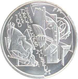 BRD 10 € 2003 "Deutsches Museum" (J 497) Pol. Platte