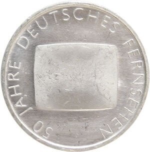 BRD 10 € 2002 "Fernsehen" (J 496) Pol. Platte
