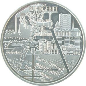 BRD 10 € 2003 "Ruhrgebiet" (J 501) Pol. Patte