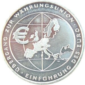 BRD 10 € 2002 "Euro-Einführung" (J 490) Pol. Platte