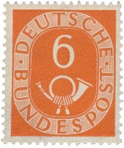 BRD 126 BRD 126 "6 Pf. Posthorn" postfrisch