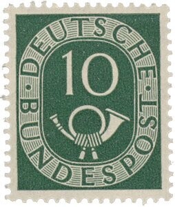BRD 128 BRD 128 "10 Pf. Posthorn" postfrisch