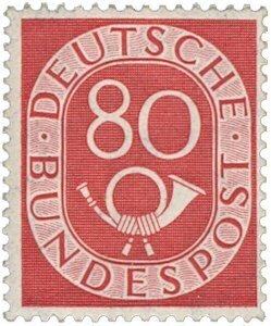 BRD 137 BRD 137 "80 Pf. Posthorn" postfrisch