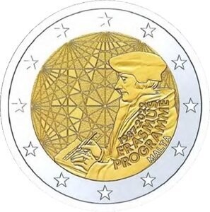 Malta 2 € 2022 ERASMUS Gemeinschaftsausgabe