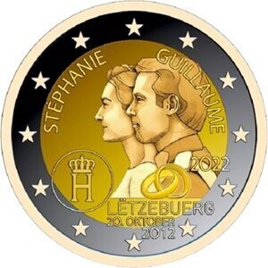 Luxemburg 2 € 2022  "Hochzeitstag"