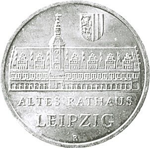 J 1596 - 5 M. Rathaus Leipzig Stgl.