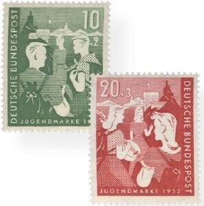BRD 153-54 BRD 153-54 "Jugendplan" postfrisch