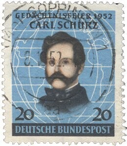 BRD 155 BRD 155 "Carl Schurz" gestempelt